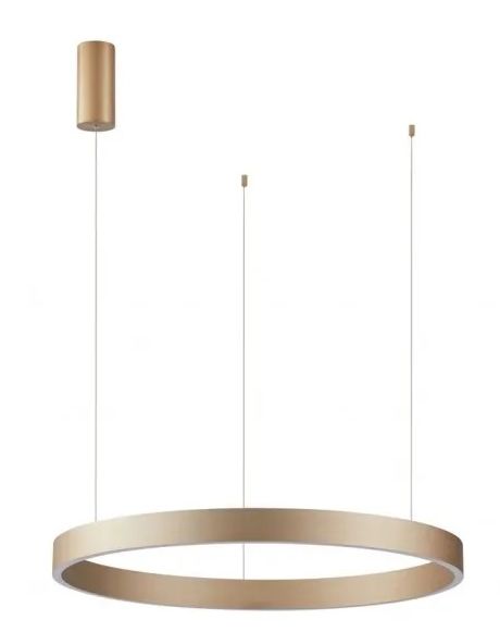 Italux Brasco Up Down lampa wisząca 1x80 W złota PND-56215D-080RPP-GD-3KS4K-TRDIMM