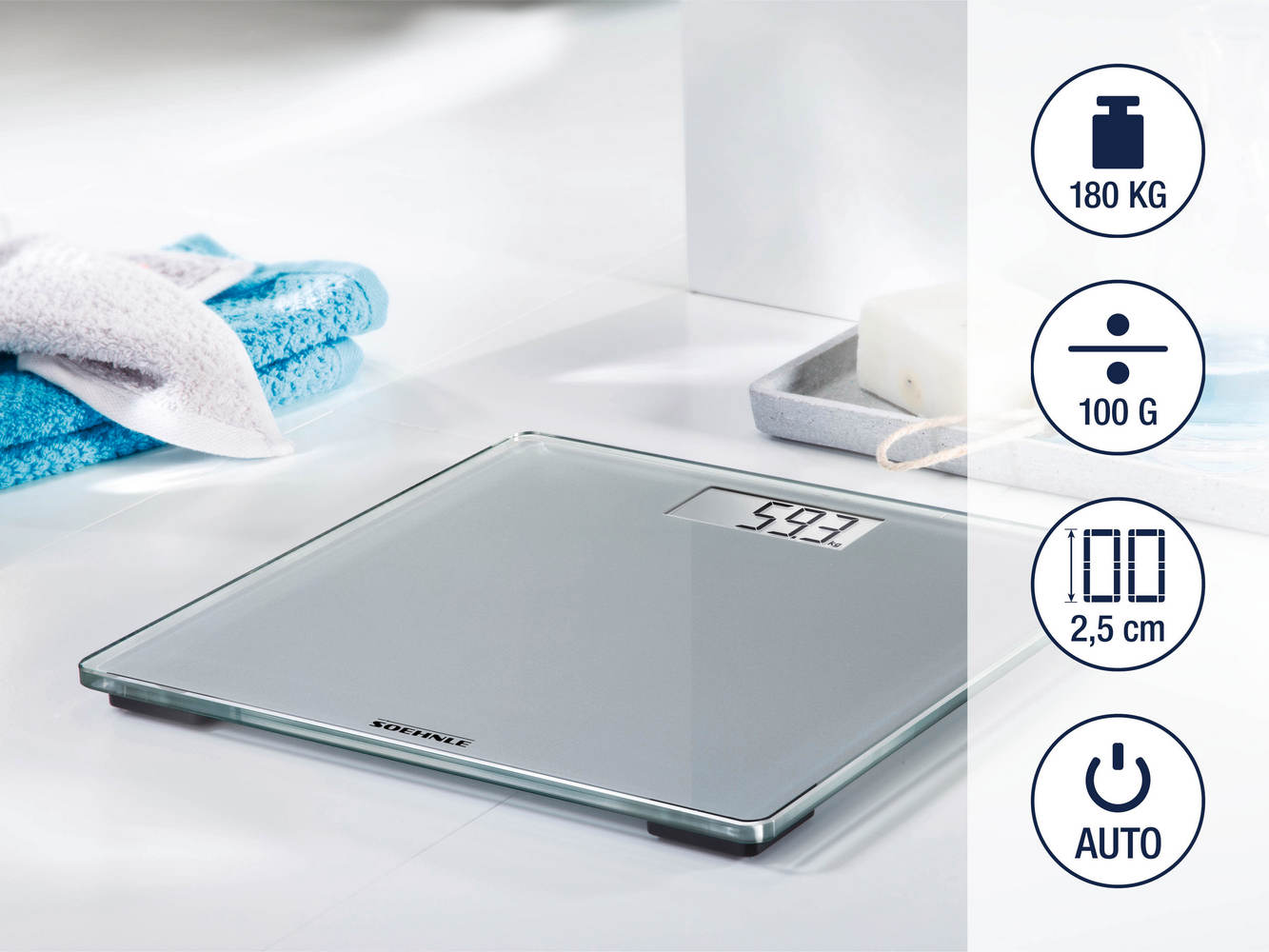 Soehnle Style Sense Compact 300 waga łazienkowa 63852