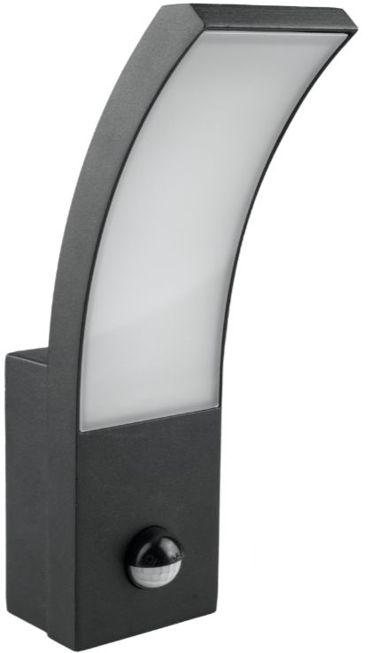 DPM Ponte kinkiet zewnętrzny 1x9 W biały-czarny GRD102