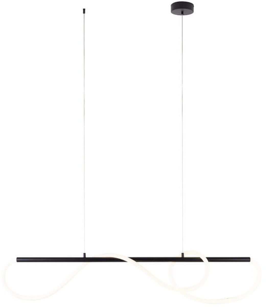MaxLight Laguna lampa wisząca 1x30W czarny P0512