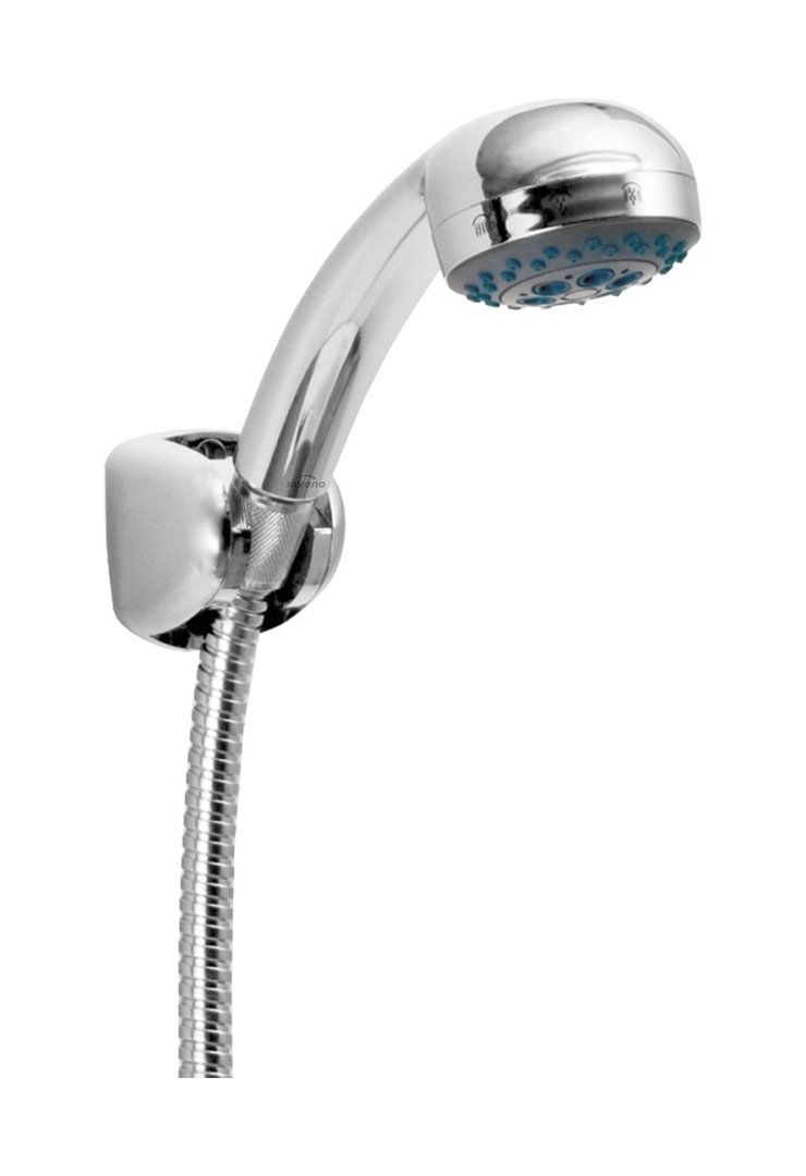 Invena Klio zestaw prysznicowy punktowy chrom/szary AU-20-M01