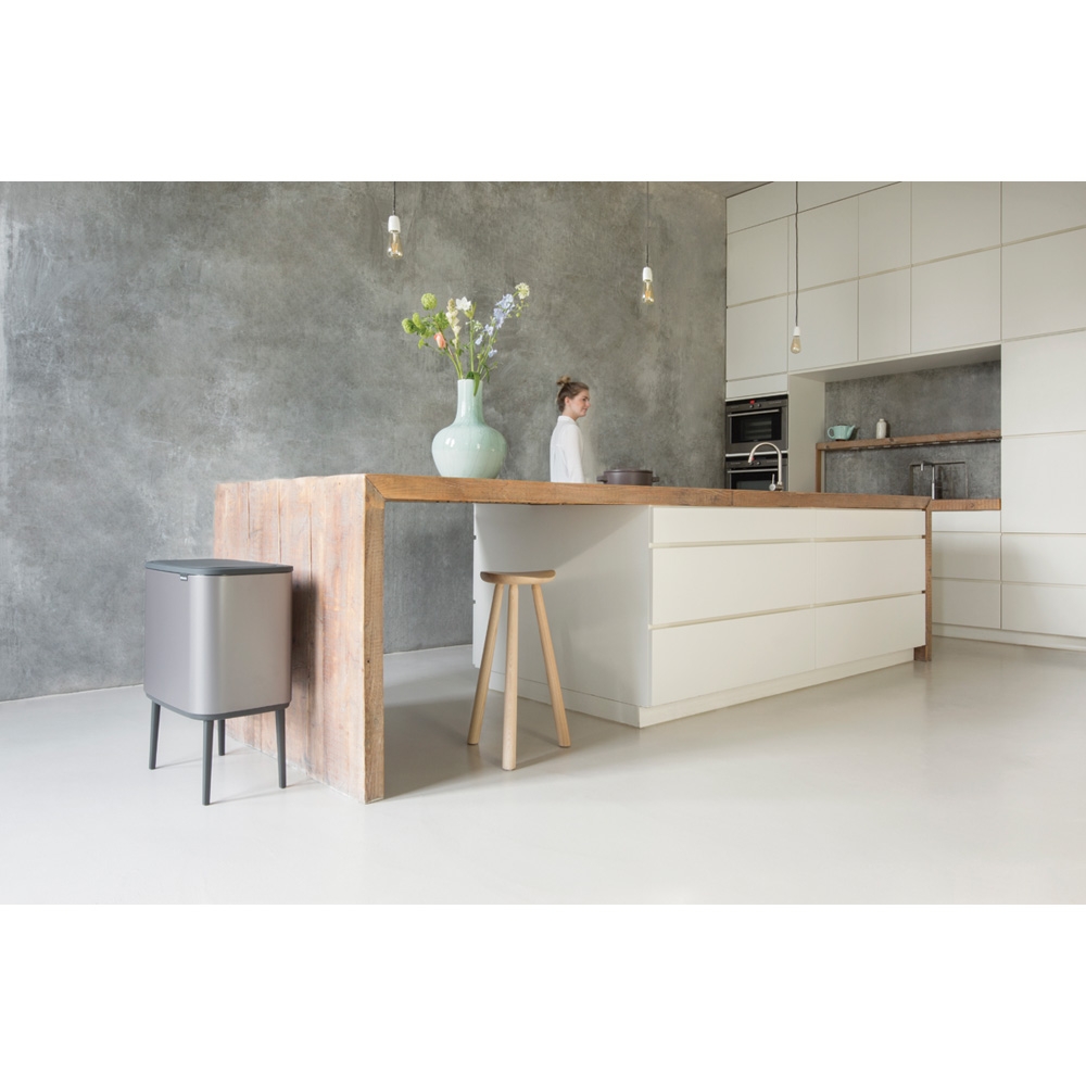 Brabantia Bo Touch Bin pojemnik na odpady 34 l do segregacji grafit 316142 - Wysyłka w 24h