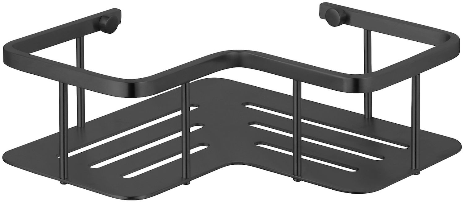 Stella koszyk łazienkowy ścienny czarny mat 16.060-MB