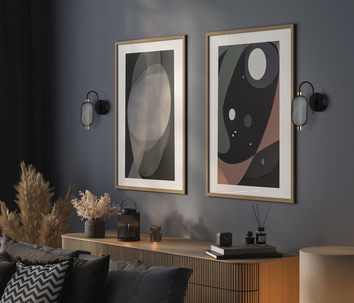 Italux Marco kinkiet 1x6 W czarny WL-84283-1-BK