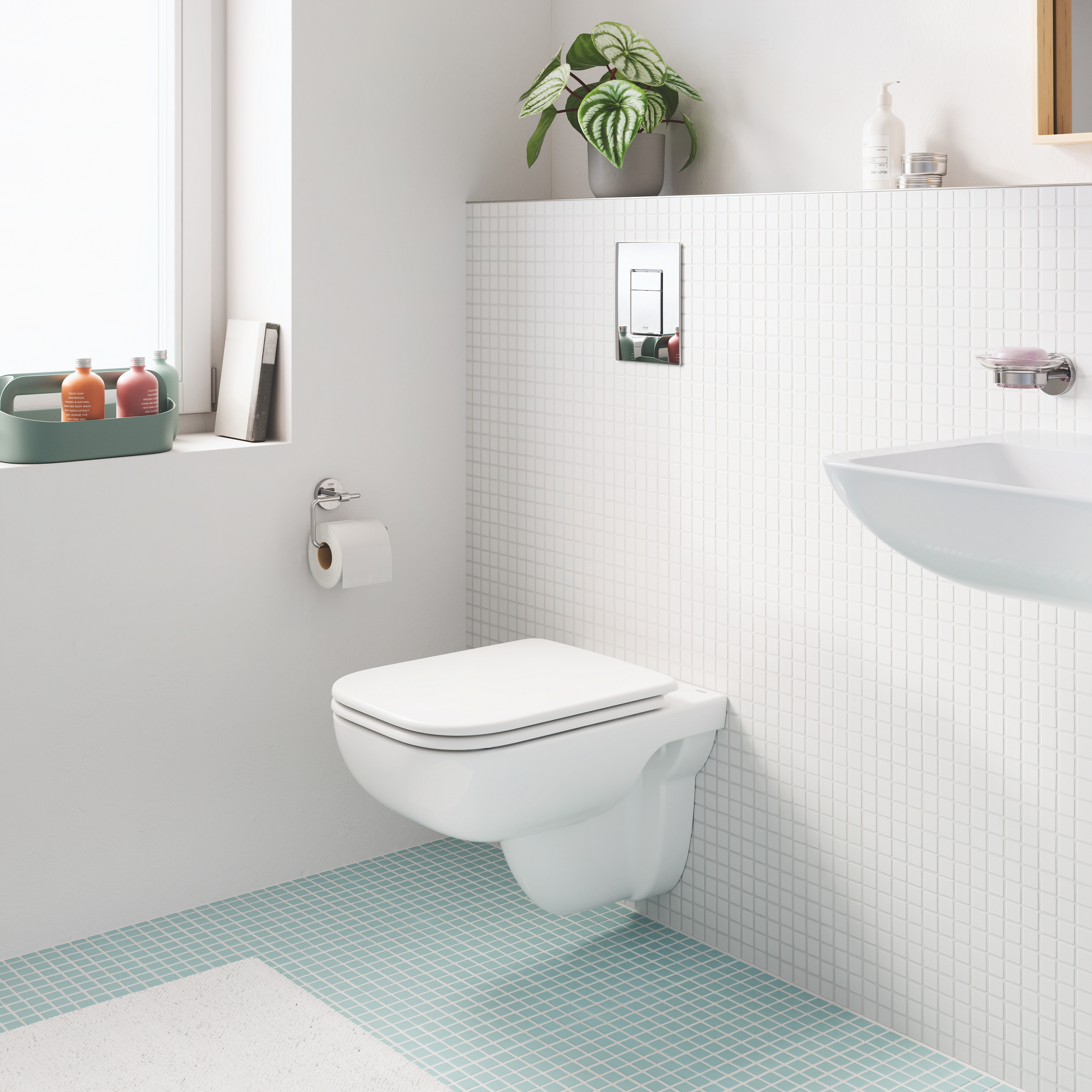 Grohe Start Edge miska WC z deską wolnoopadającą wisząca bez kołnierza biały 39815000