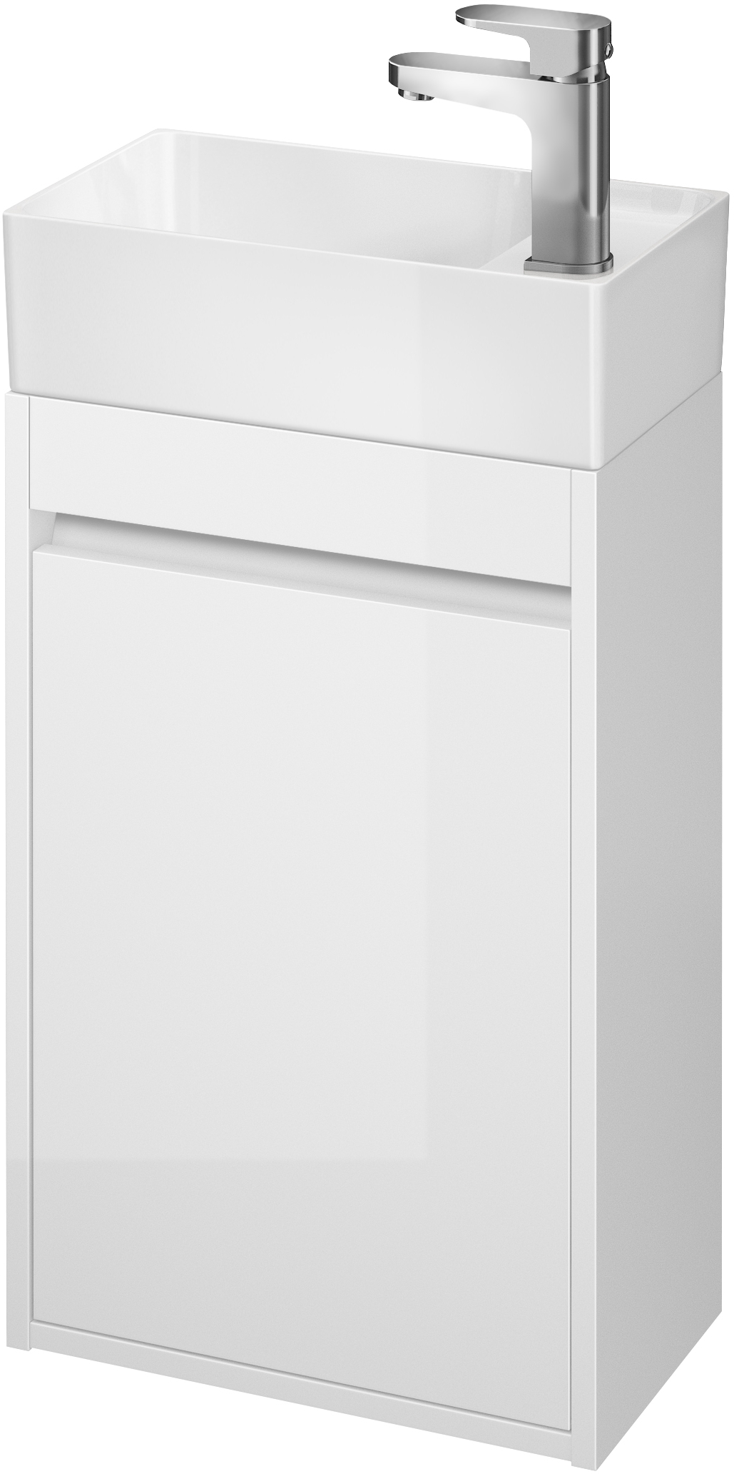 Cersanit Crea umywalka z szafką 40 cm zestaw meblowy biały S801-276 - Wysyłka w 24h