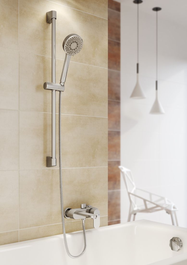 Cersanit Elio bateria prysznicowa ścienna chrom S951-032 - Wysyłka w 24h