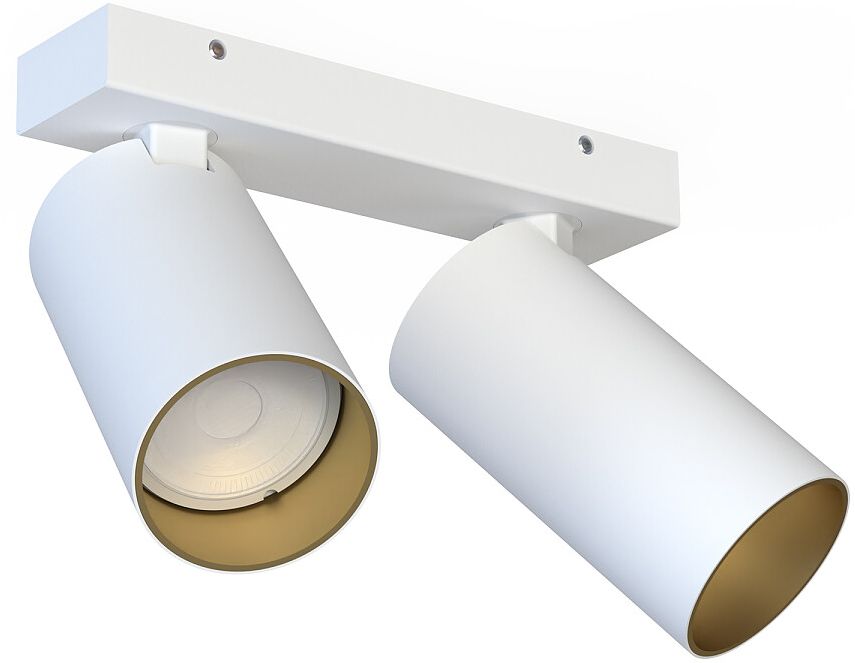 Nowodvorski Lighting Mono II lampa podsufitowa 2x10W LED biała/złota 7774 - Wysyłka w 24h
