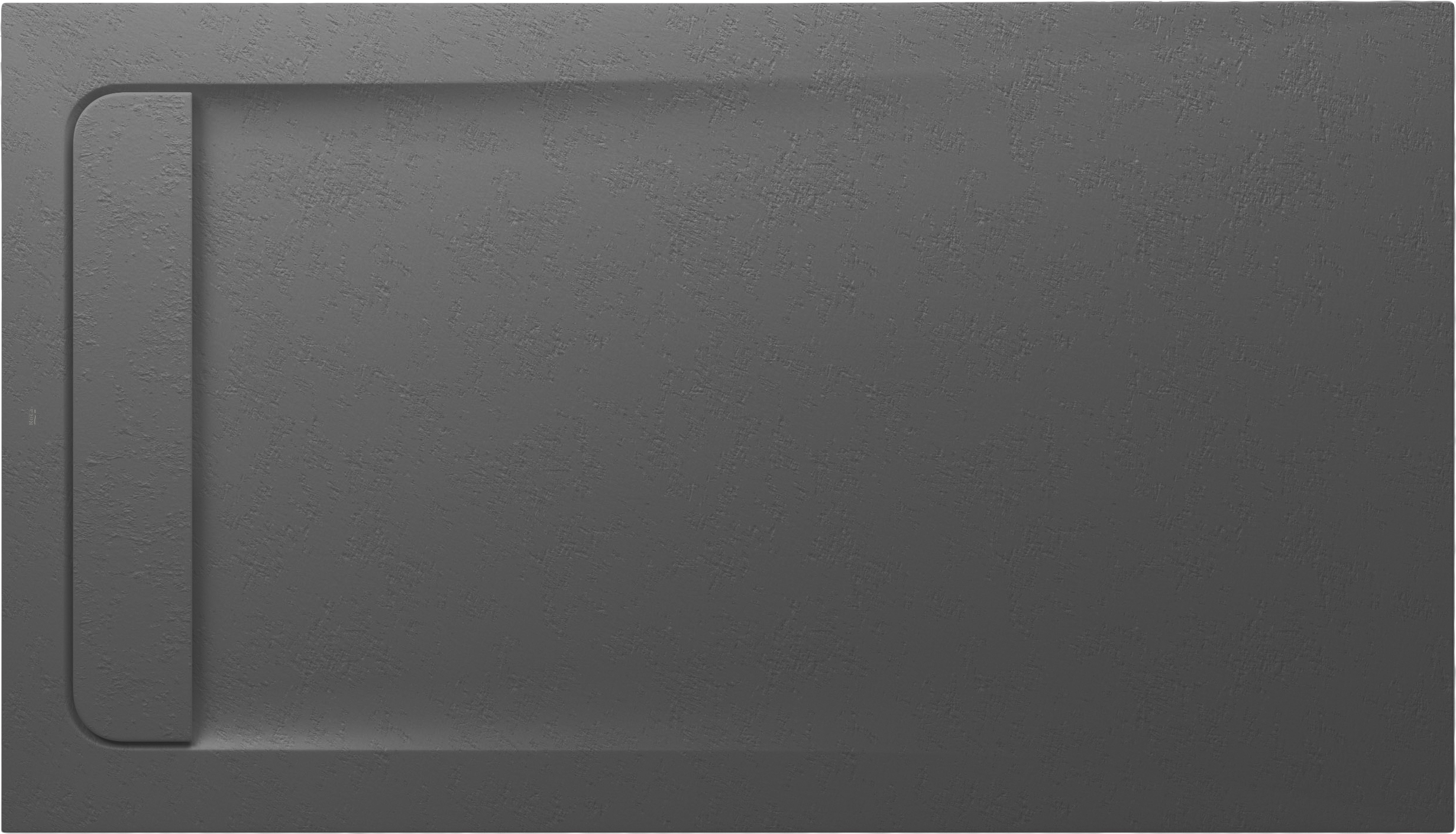 Roca Aquos brodzik 140x80 cm prostokątny kompozyt Stonex onyks AP60157832001640