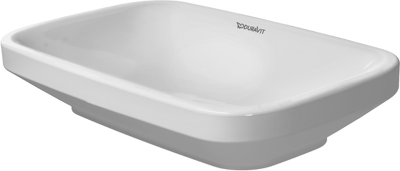 Duravit DuraStyle umywalka 60x38 cm nablatowa prostokątna WonderGliss biała 03496000001