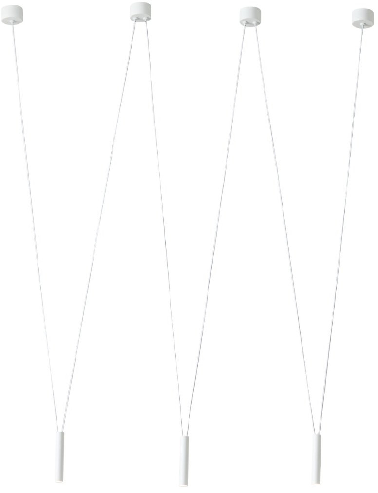 Open Design Viva III Bianco lampa wisząca 3x3,5W LED biała OR84290