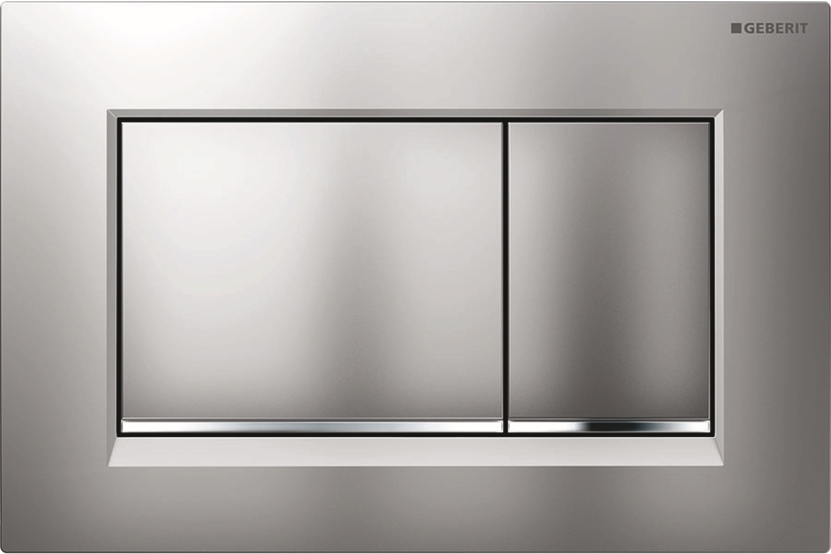 Geberit Sigma20 przycisk spłukujący do WC chrom mat-chrom błyszczący115.883.JQ.1 - Wysyłka w 24h