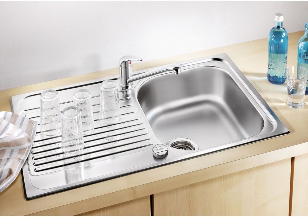 Blanco Tipo 45 S Compact zlewozmywak stalowy 78x50 cm stal mat 514104 - Wysyłka w 24h