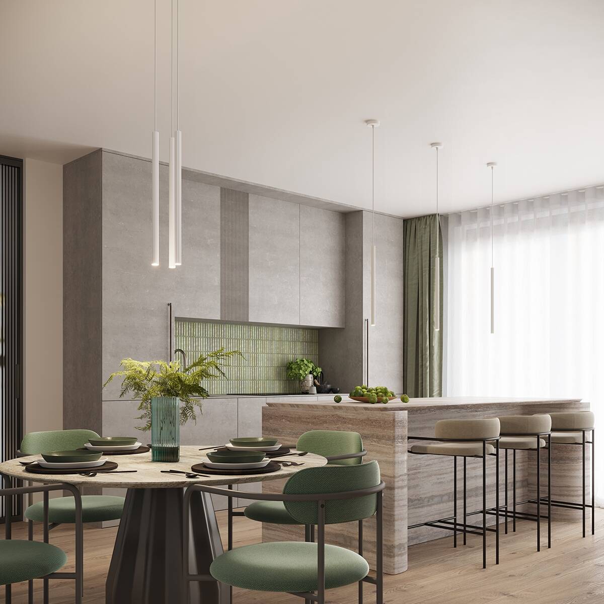 Sollux Lighting Arche lampa wisząca 3x8 W biała SL.1340