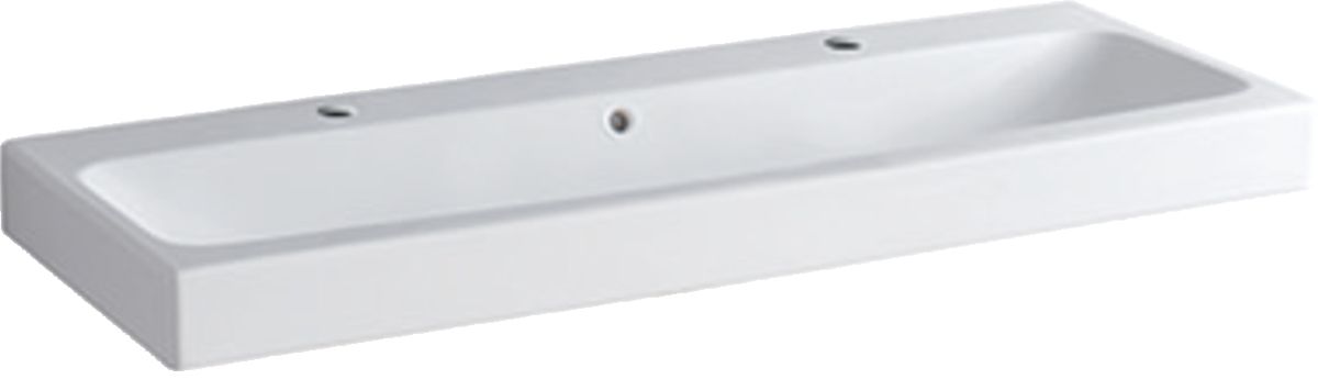 Geberit iCon umywalka 120x48 cm meblowa prostokątna KeraTect biała 124020600