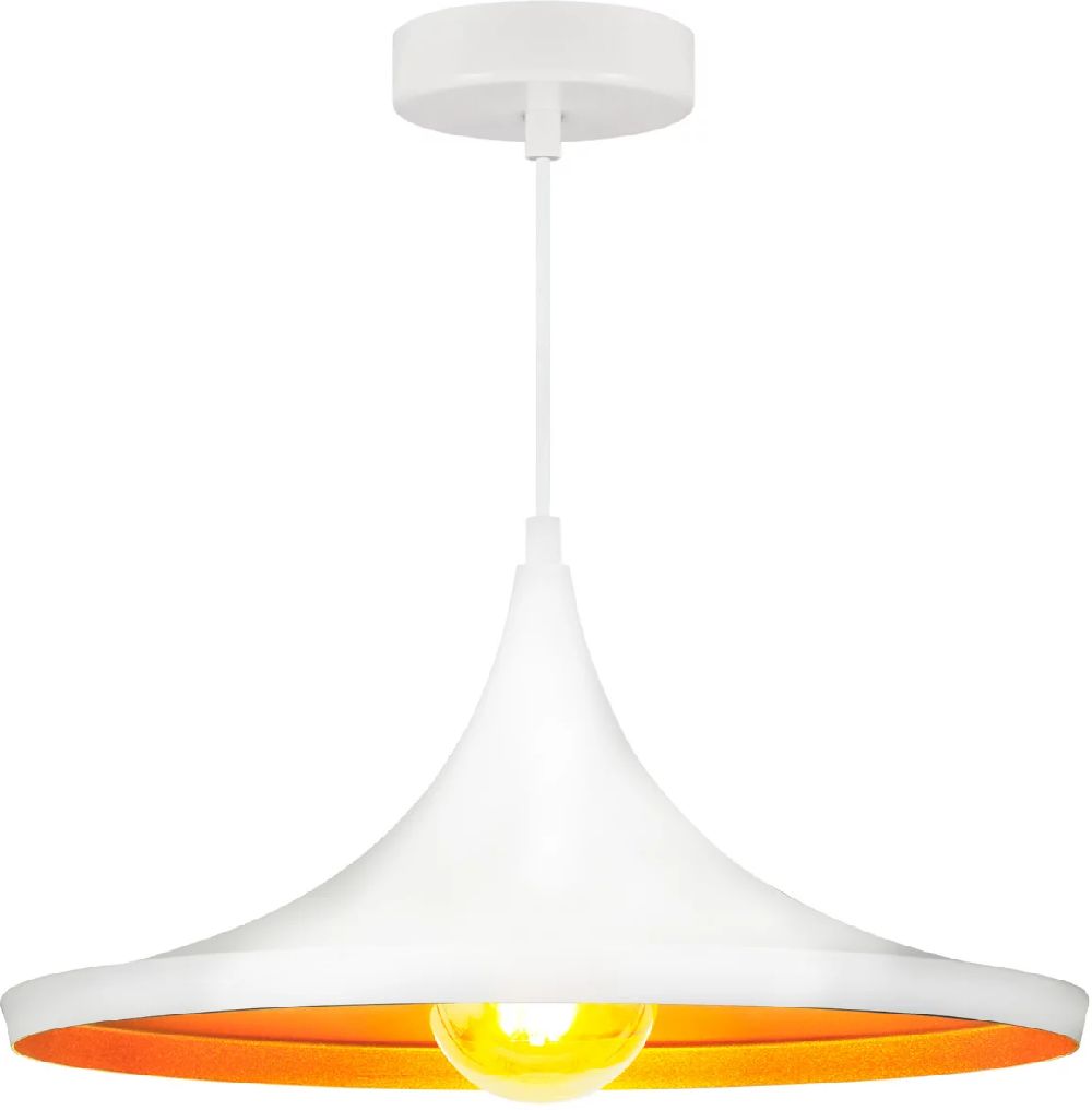 Goldlux Modena lampa wisząca 1x20 W biała 306753