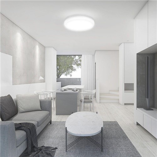 V-TAC plafon 1x24 W biały 76201-24