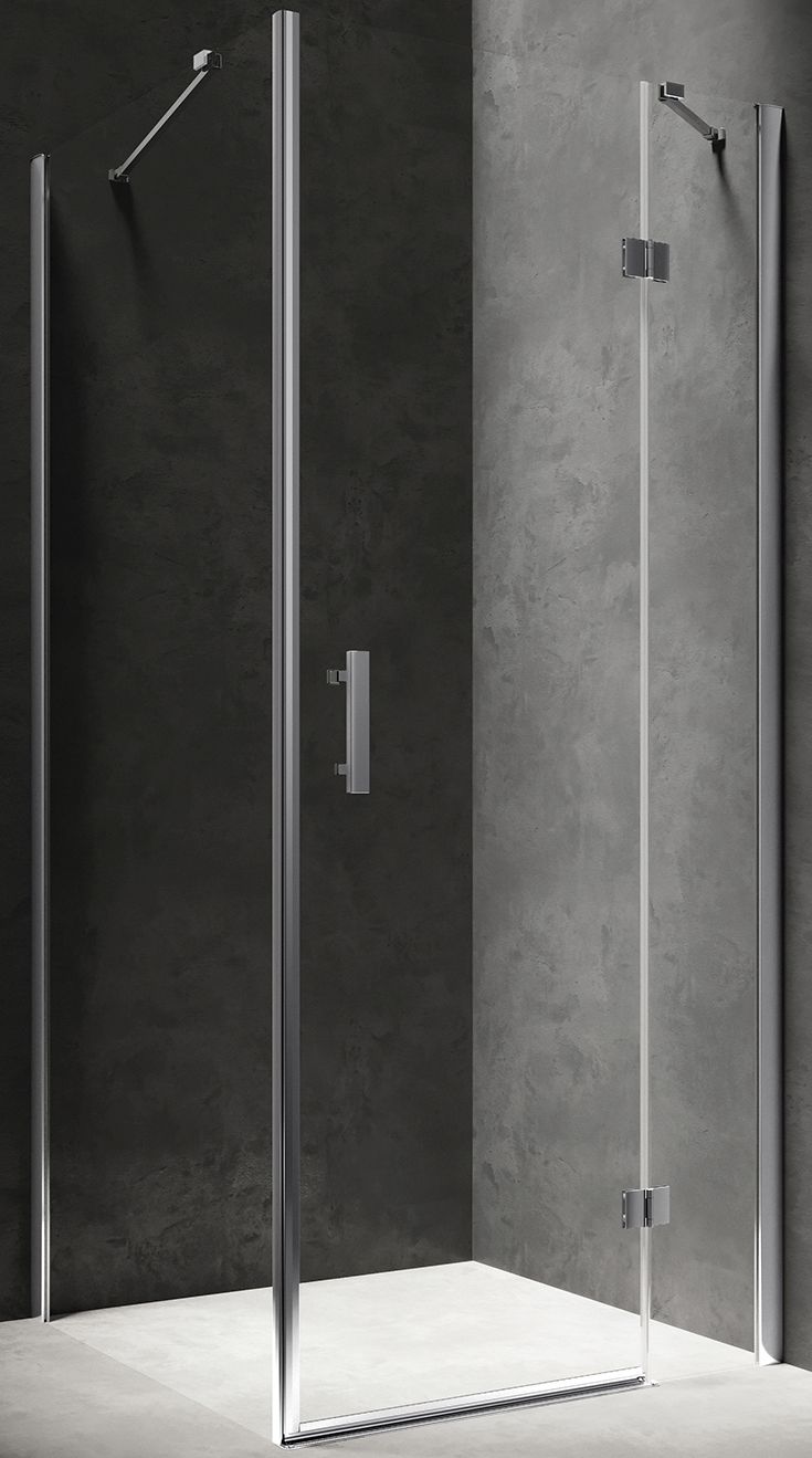 Omnires Manhattan kabina prysznicowa 80x80 cm prostokątna chrom/szkło przezroczyste MH8080CRTR