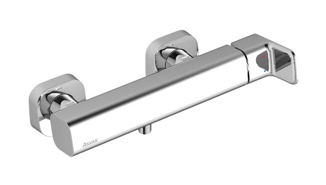 Ravak 10° bateria prysznicowa ścienna chrom X070066