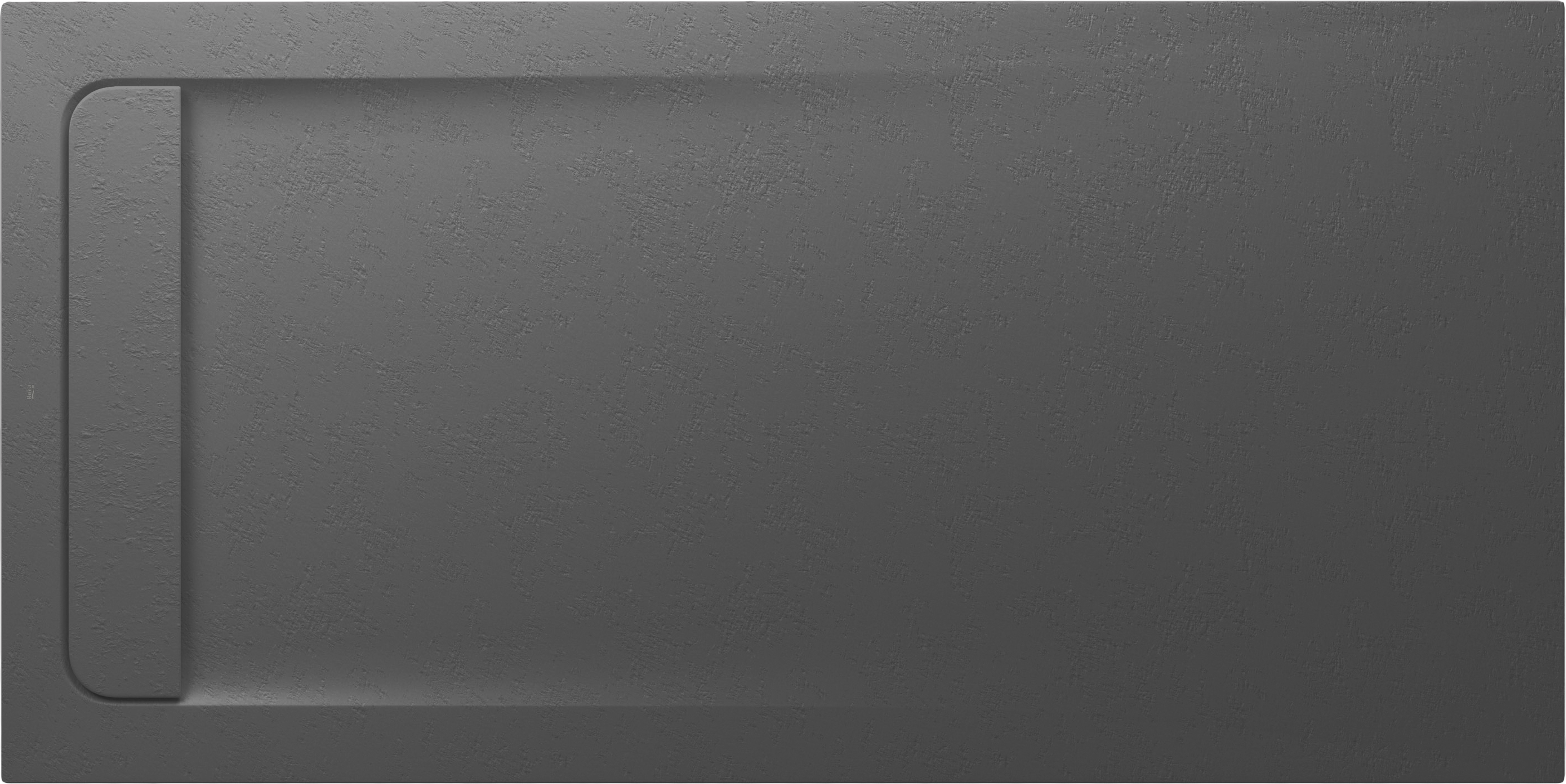 Roca Aquos brodzik 160x80 cm prostokątny kompozyt Stonex onyks AP60164032001640