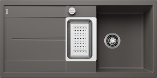 Blanco Metra 6 S zlewozmywak 100x50 cm z Silgranit PuraDur wulkaniczny szary 527299