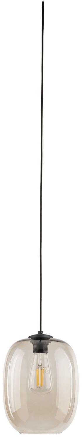 TK Lighting Elio lampa wisząca 1x15W czarny 4338