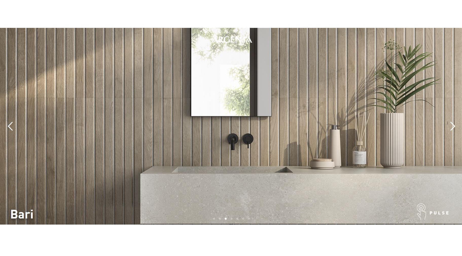 Argenta Bari dekor ścienny 120x60 cm beżowa-szara