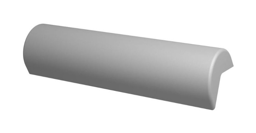 Riho zagłówek wannowy szary 207034