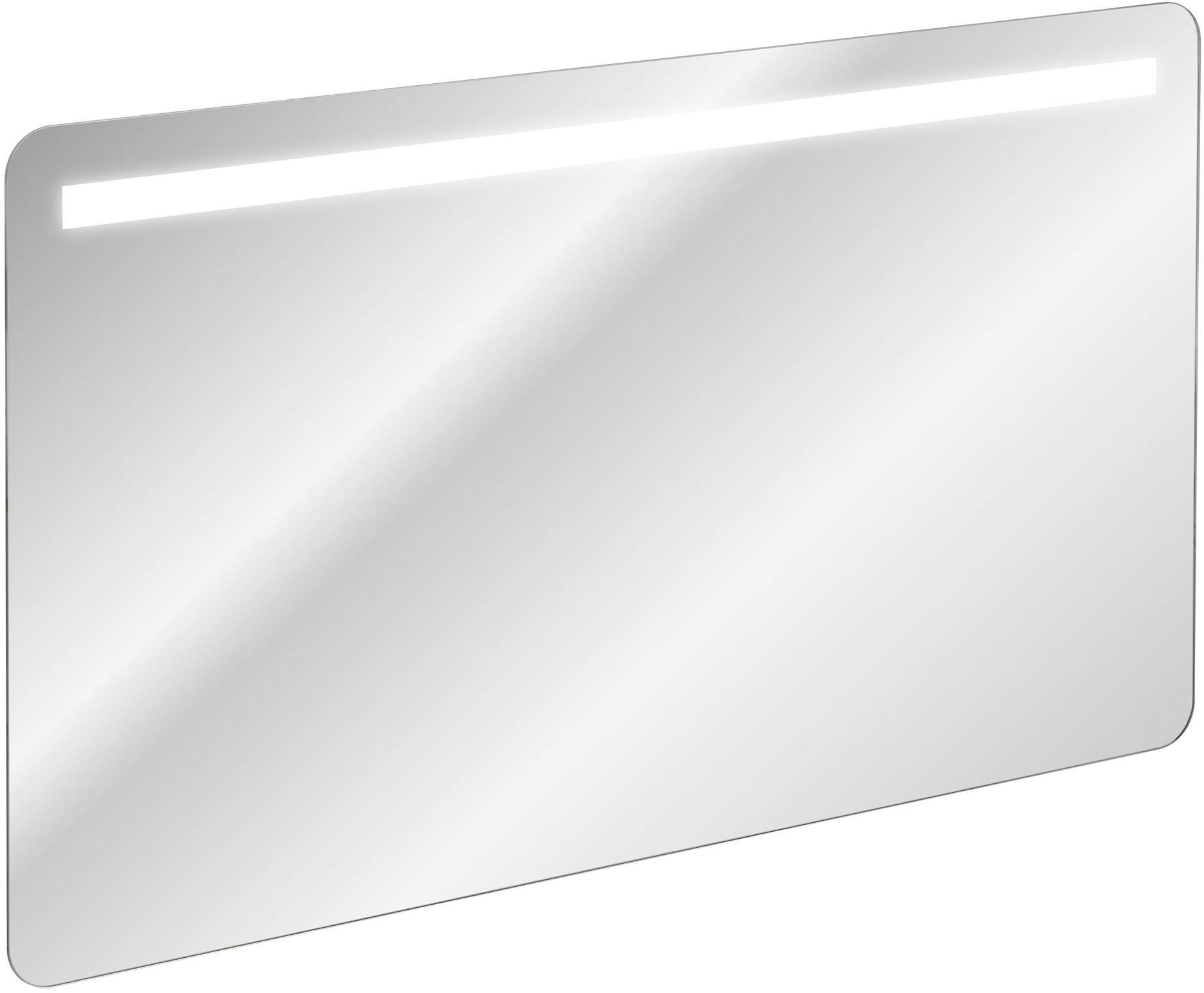 Comad Bianca lustro 120x70 cm prostokątne z oświetleniem LUSTRO BIANCA 120