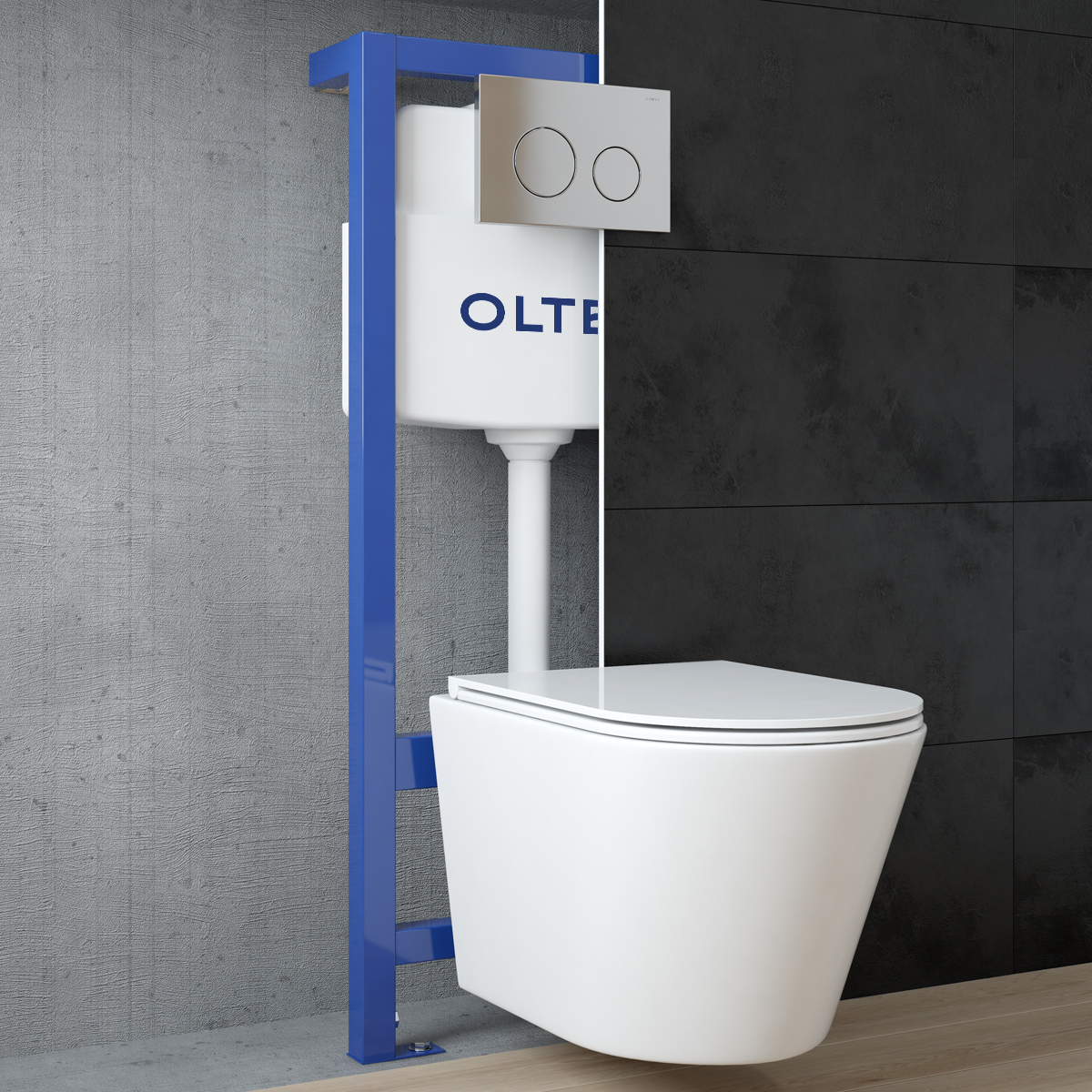 Oltens Triberg stelaż podtynkowy do miski WC wiszącej 50001000 - Wysyłka w 24h