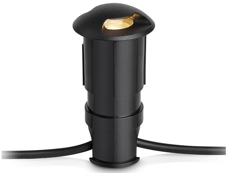 Markslöjd Garden 24 Spot lampa najazdowa zewnętrzna 1x0,8W czarna 107289