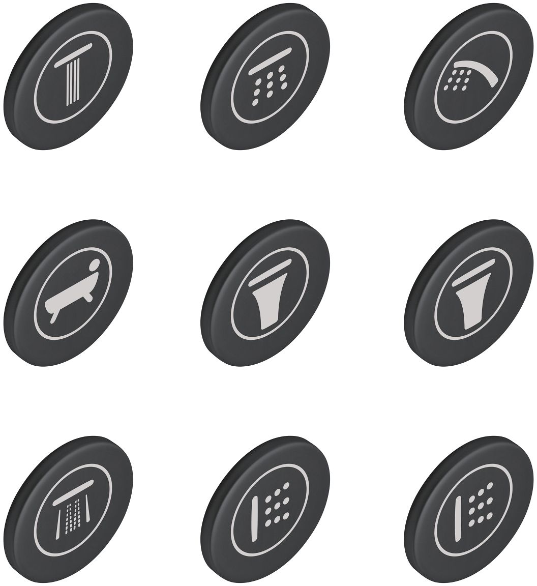 Grohe SmartControl zestaw nakładek na przyciski 14077XH0