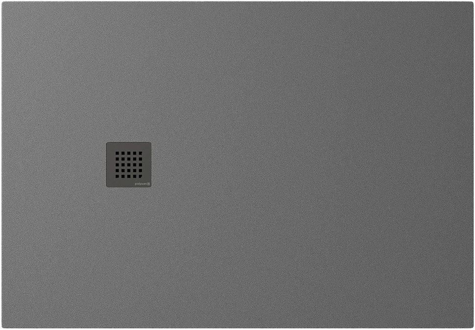 Polysan Treneca brodzik prostokątny 130x90 cm szary 84308.31