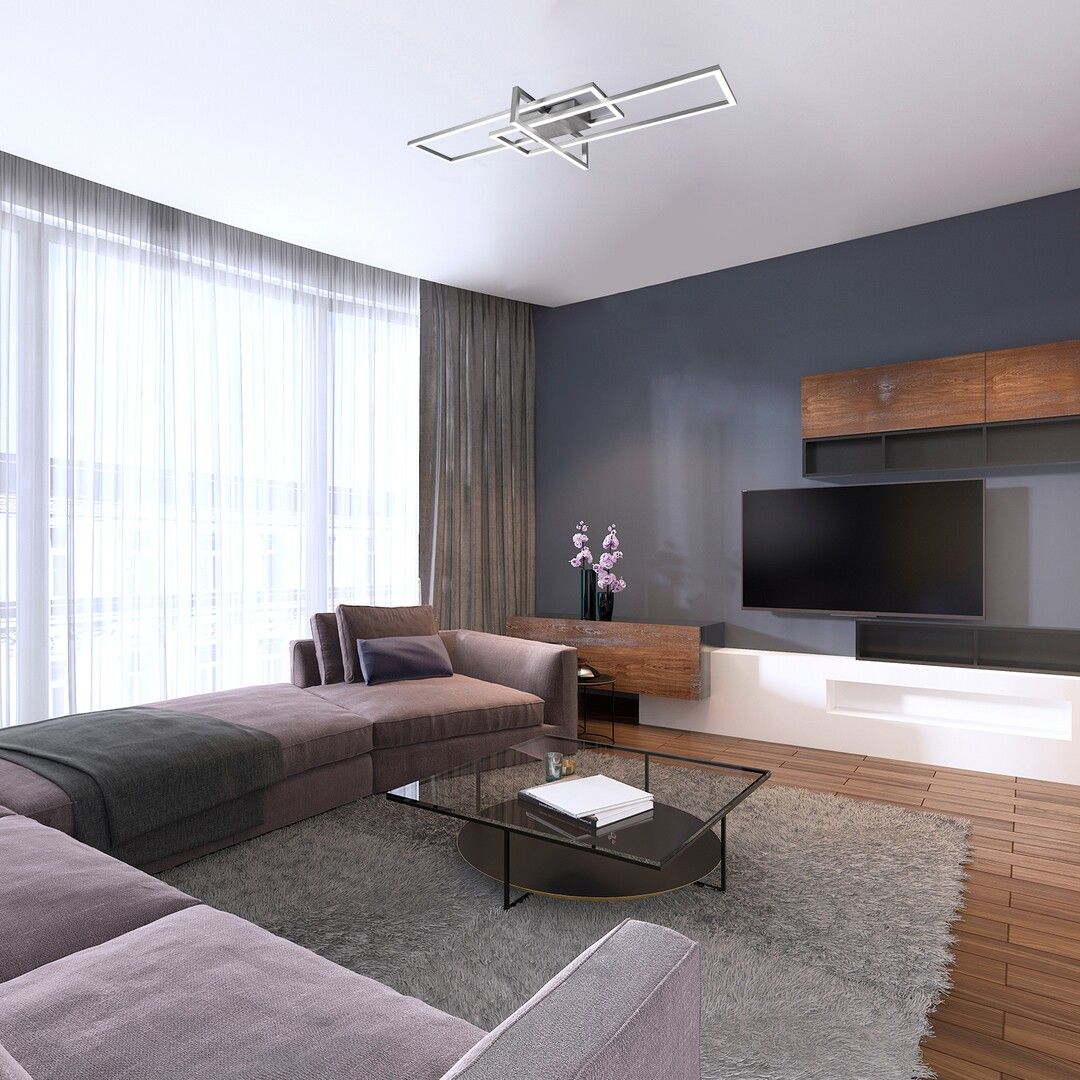 Rabalux Thabita lampa podsufitowa 1x35W LED biały/chrom satyna 6867