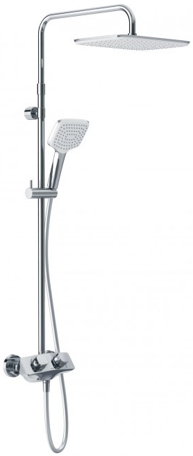 Kludi Cockpit Explorer zestaw prysznicowy ścienny termostatyczny chrom 8005005-00