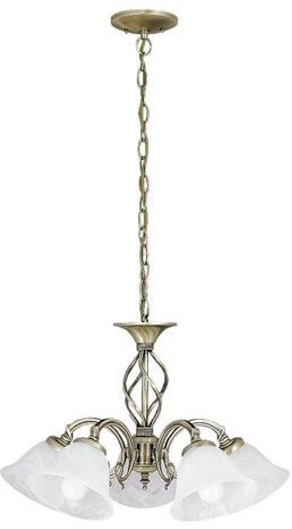 Rabalux Beckworth lampa wisząca 5x40 W brązowa 7135