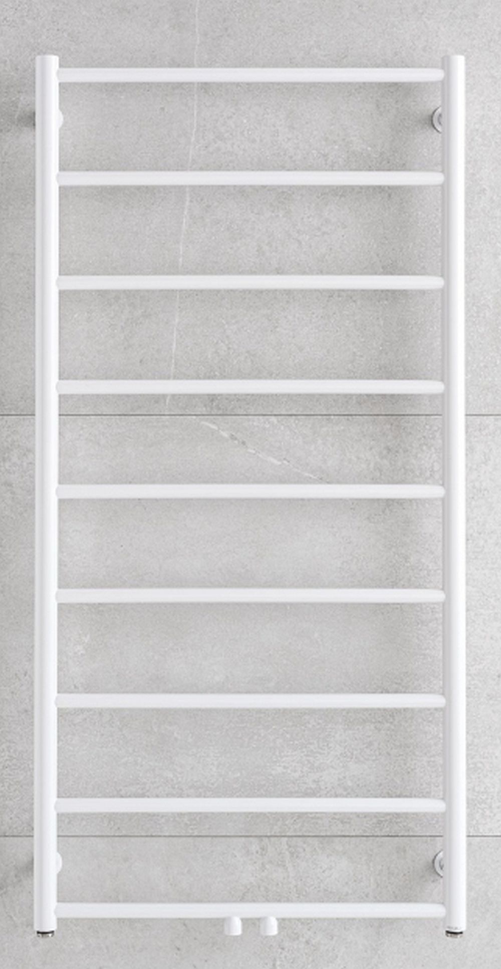 P.M.H. Naas grzejnik łazienkowy drabinkowy 77,5x50 cm biały mat NS1WE-M