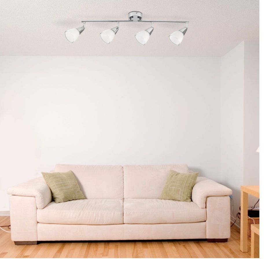 Rabalux Nicolette lampa podsufitowa 4x40 W biała-chrom 6770