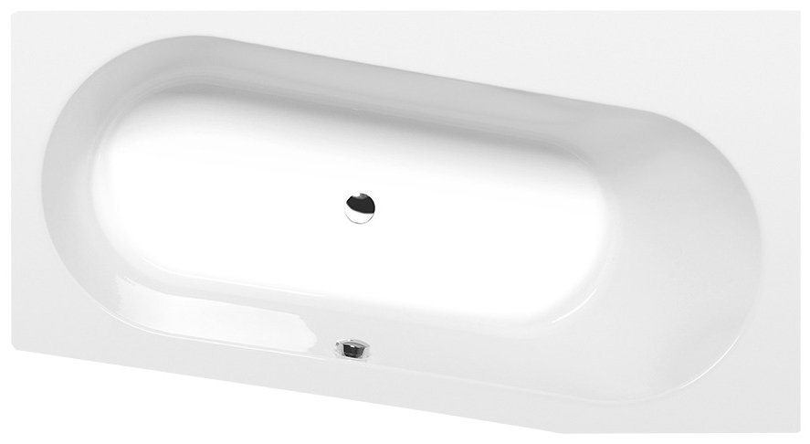 Polysan Astra W wanna narożna 165x90 cm prawa biała 31611