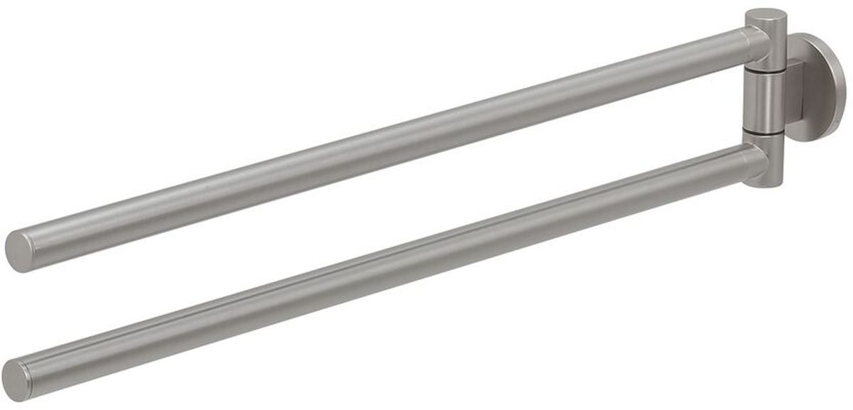 Tiger Noon wieszak na ręcznik dwuramienny ruchomy stal 13212.3.09.46 - Wysyłka w 24h