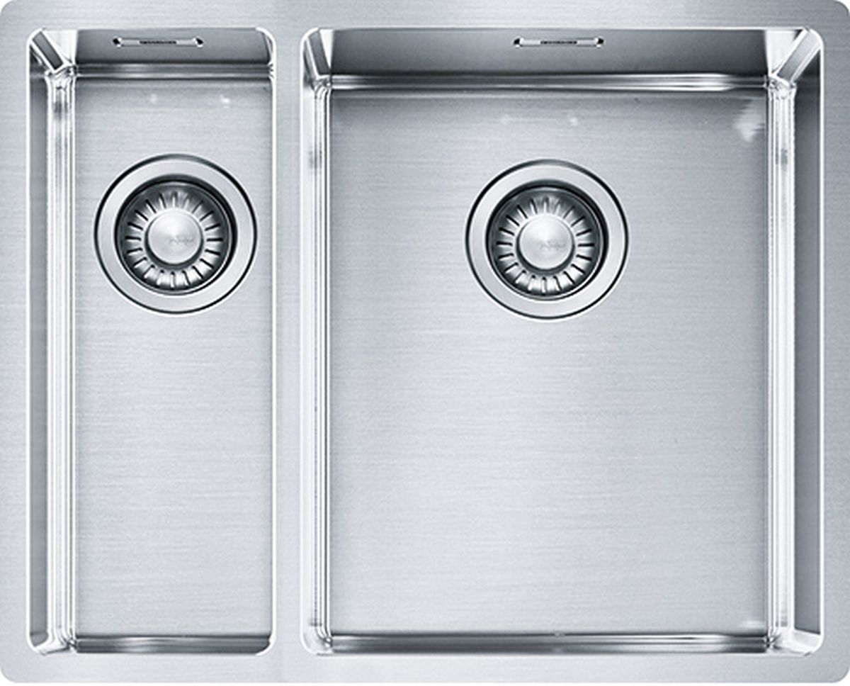 Franke Box BXX 260/160-34-16 zlewozmywak stalowy 56x45 cm stal szczotkowana 127.0369.916 - Wysyłka w 24h