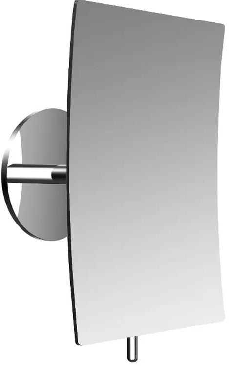 Emco Pure lusterko kosmetyczne 13,2x21,2 cm prostokątne chrom 109400130