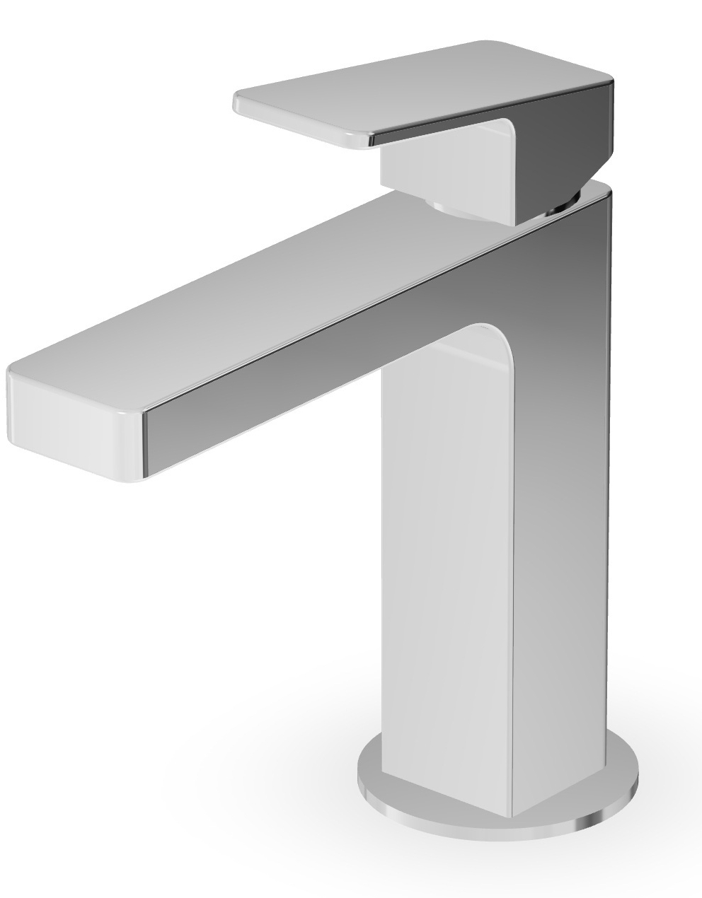 Zucchetti Jingle bateria umywalkowa stojąca chrom ZIN693