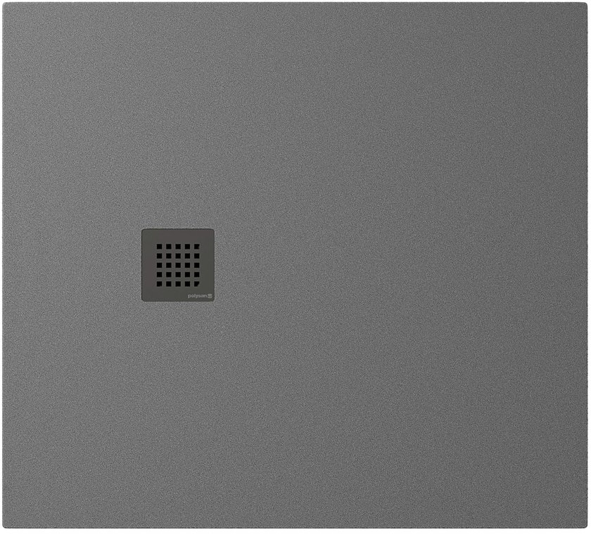 Polysan Treneca brodzik prostokątny 100x90 cm szary 84306.31