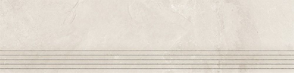 Tubądzin Grand Cave stopnica 119,8x29,6 cm beżowa