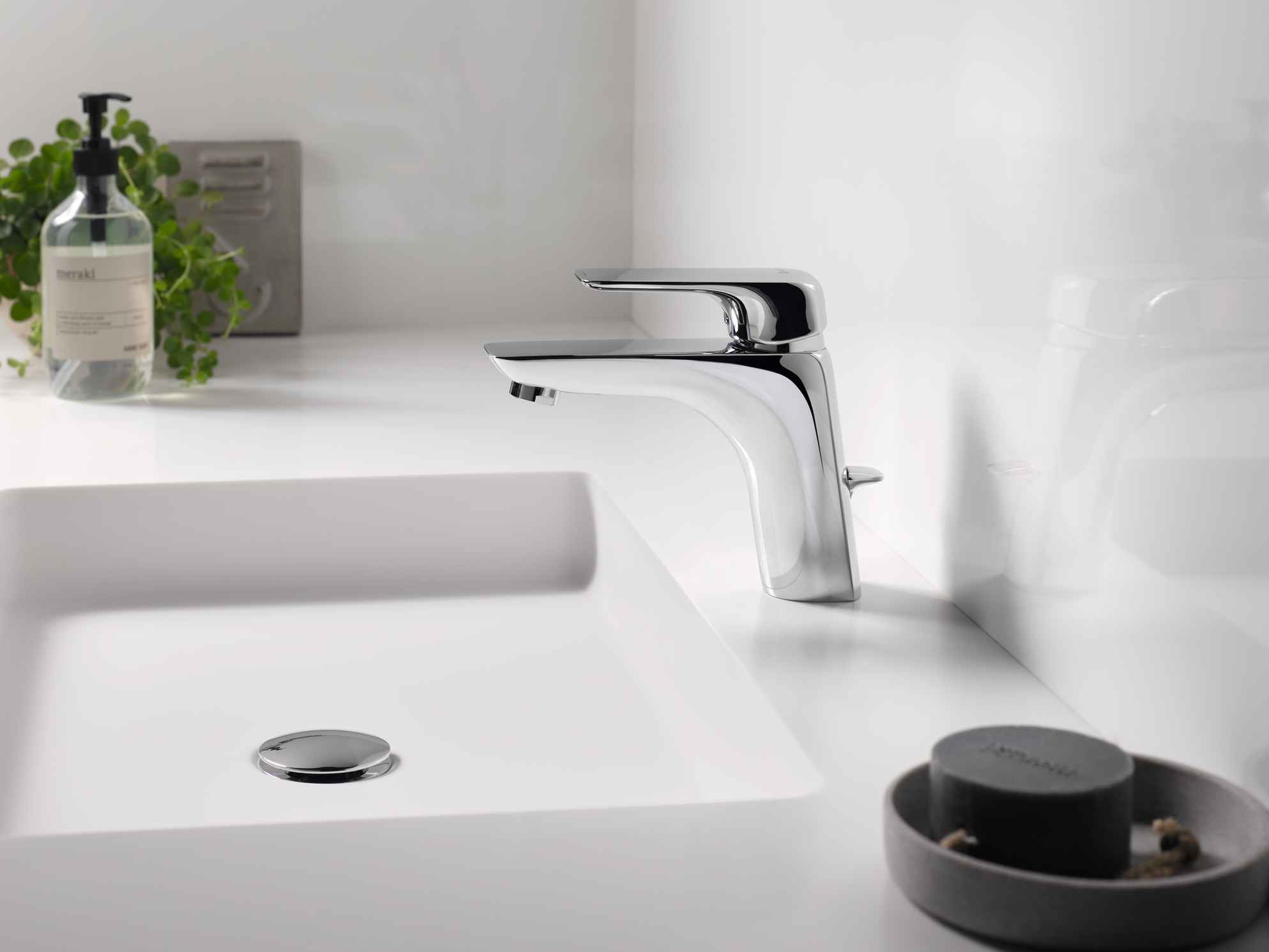 Kludi Ameo bateria umywalkowa stojąca chrom 410230575