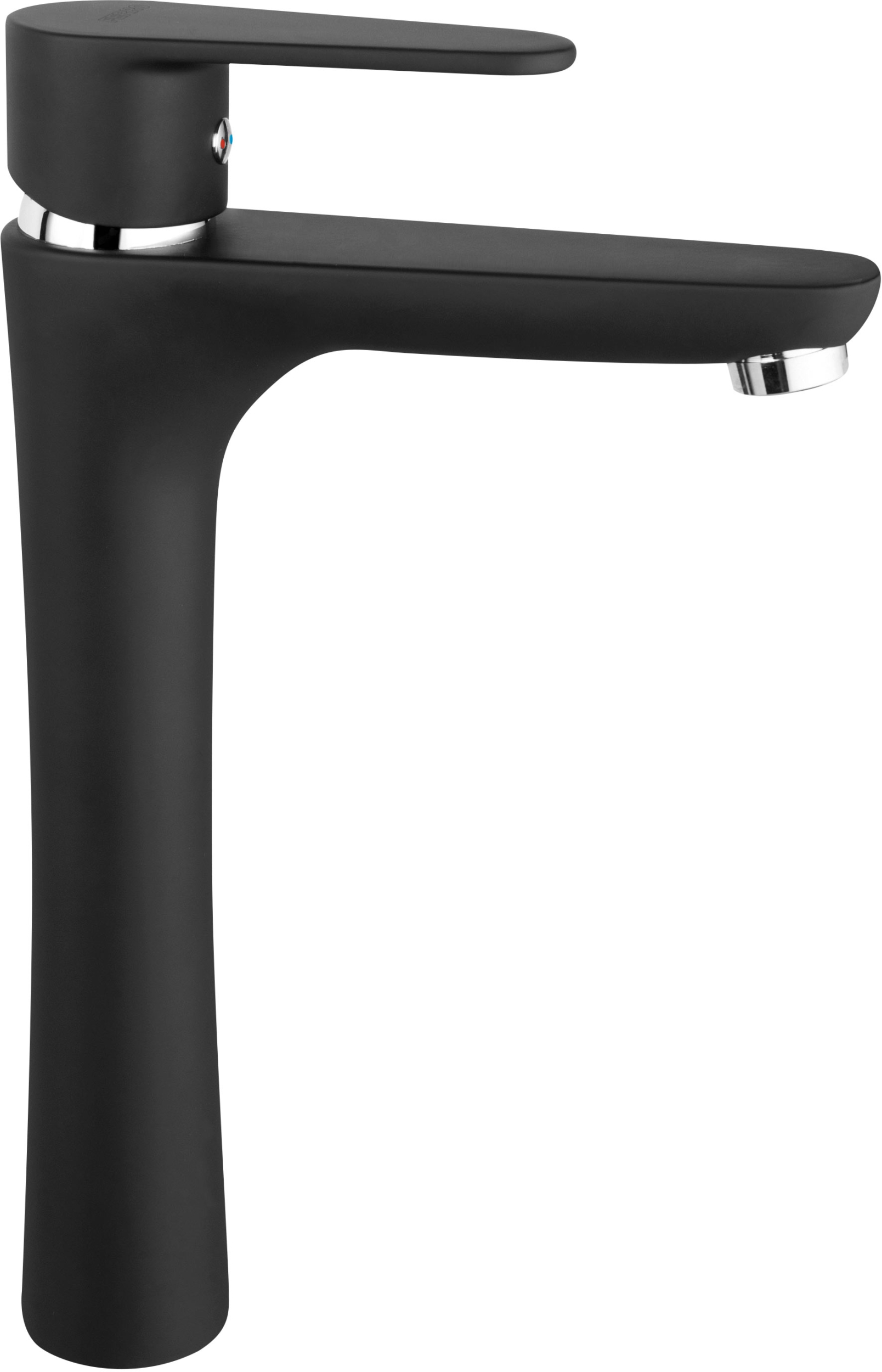 Ferro Algeo bateria umywalkowa stojąca czarny mat BAG2LBL