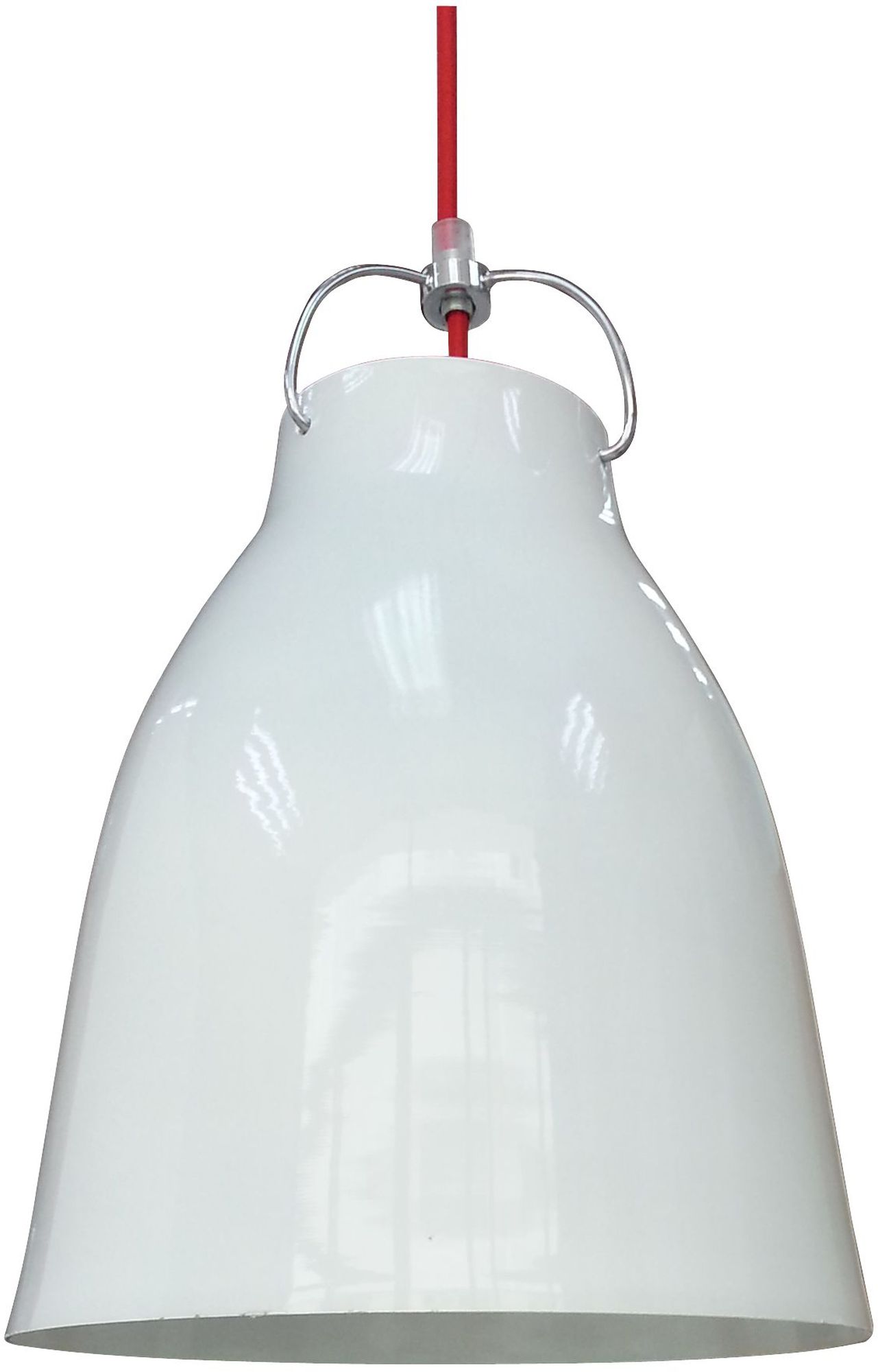 Candellux Pensilvania lampa wisząca 1x60W biała 31-20253