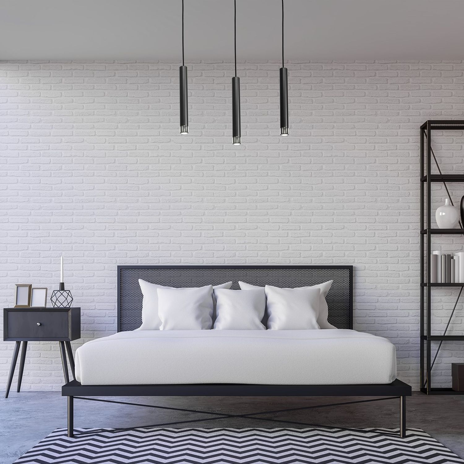 Milagro Dani lampa wisząca 3x8W czarna/chrom MLP6232 - Wysyłka w 24h