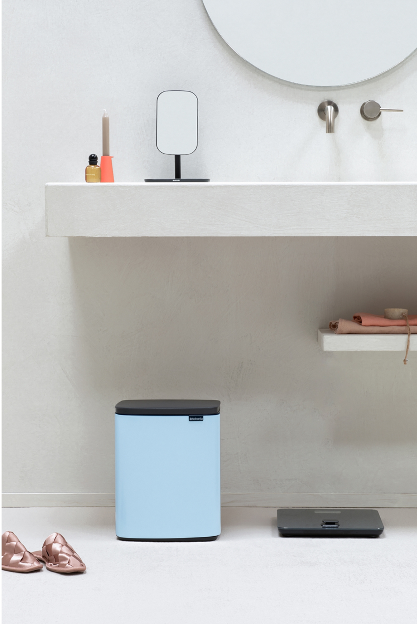 Brabantia Bo kosz na śmieci 12 l niebieski 223563 - Wysyłka w 24h